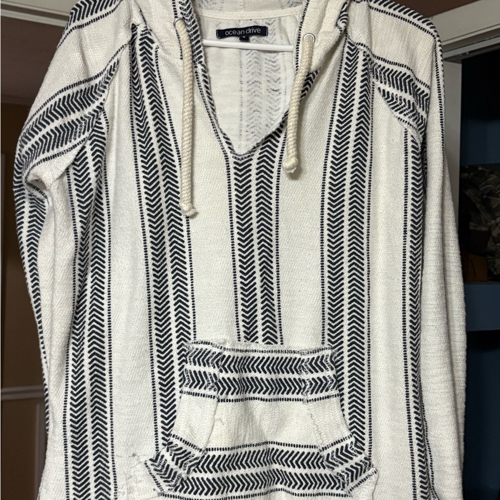 Ocean Drive Monochrome Hoodie